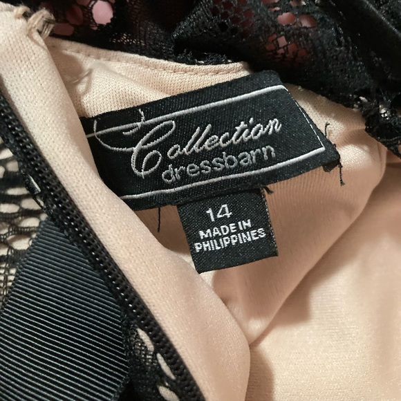 Collection DRESSBAR Black & Cream dress worn once size 14 - Picture 5 of 5